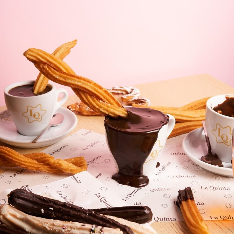 Nosotros Chocolate con churros Santiago de Compostela